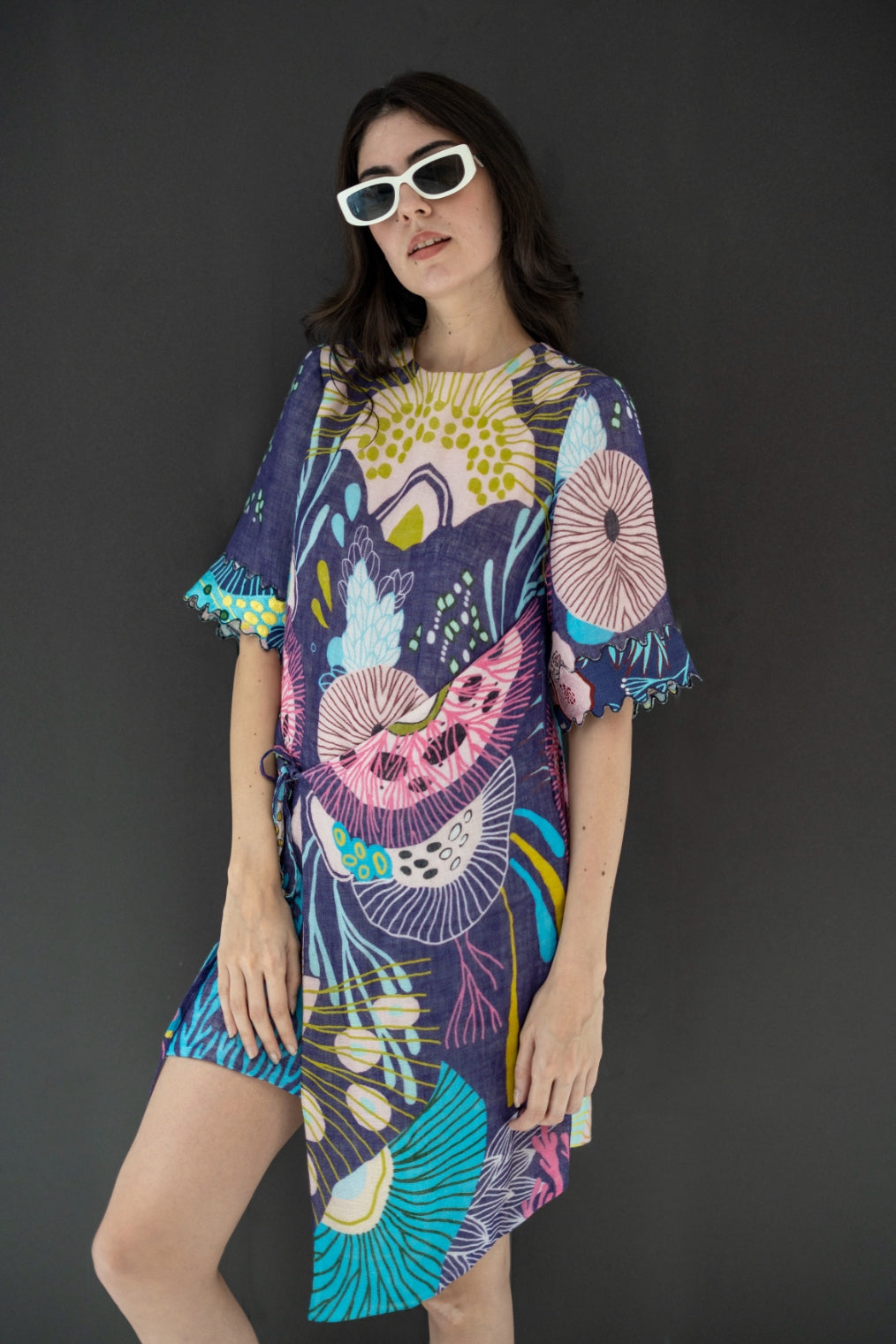 MARINER WRAP DRESS