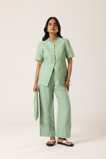 Sage Whisper Co-ord Set