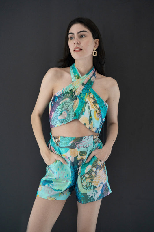 MARINA REEF CROSSBODY CO-ORD SET