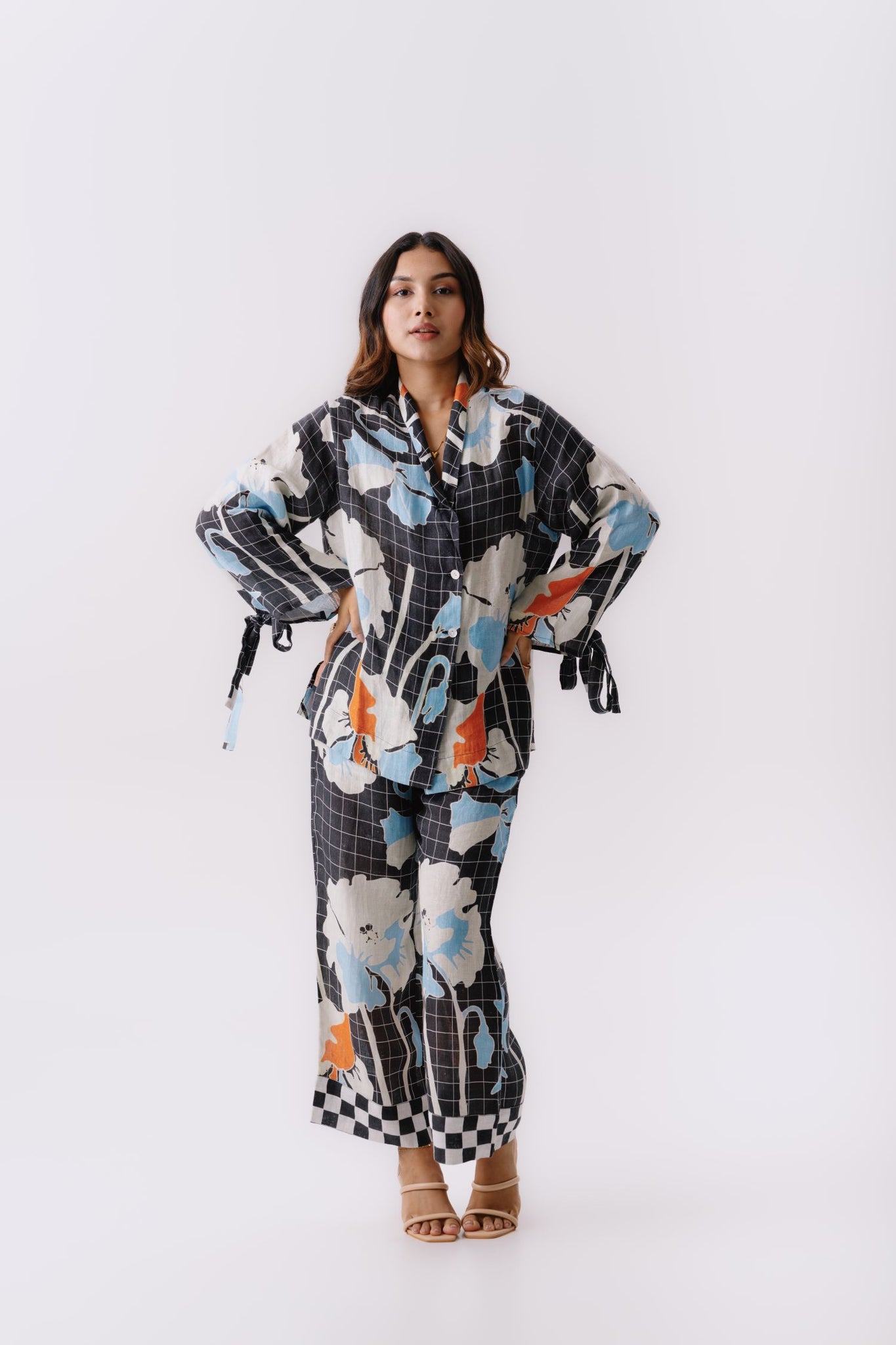 Graphic bloom co-ord set