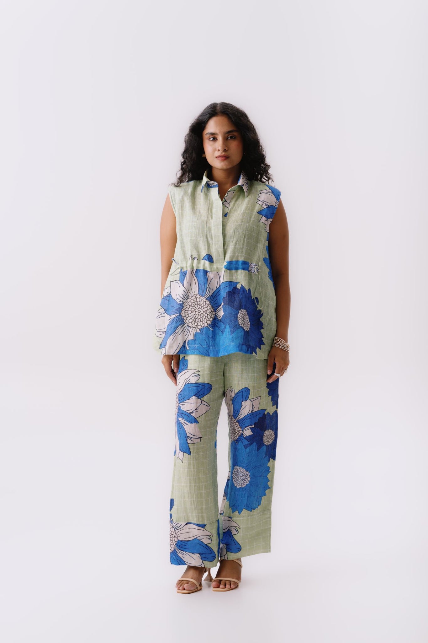 Azure garden co-ord set