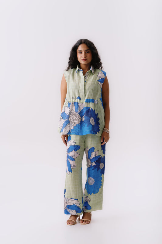 Azure garden co-ord set