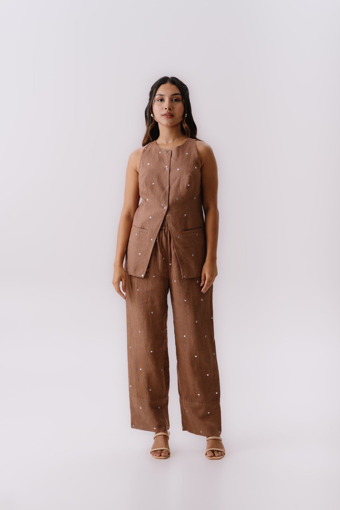 Cocoa gleam co-ord set