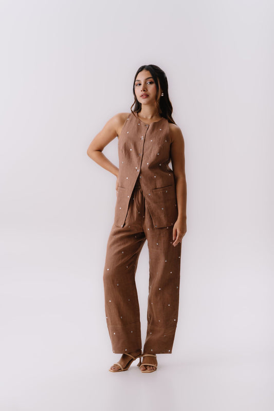 Cocoa gleam co-ord set