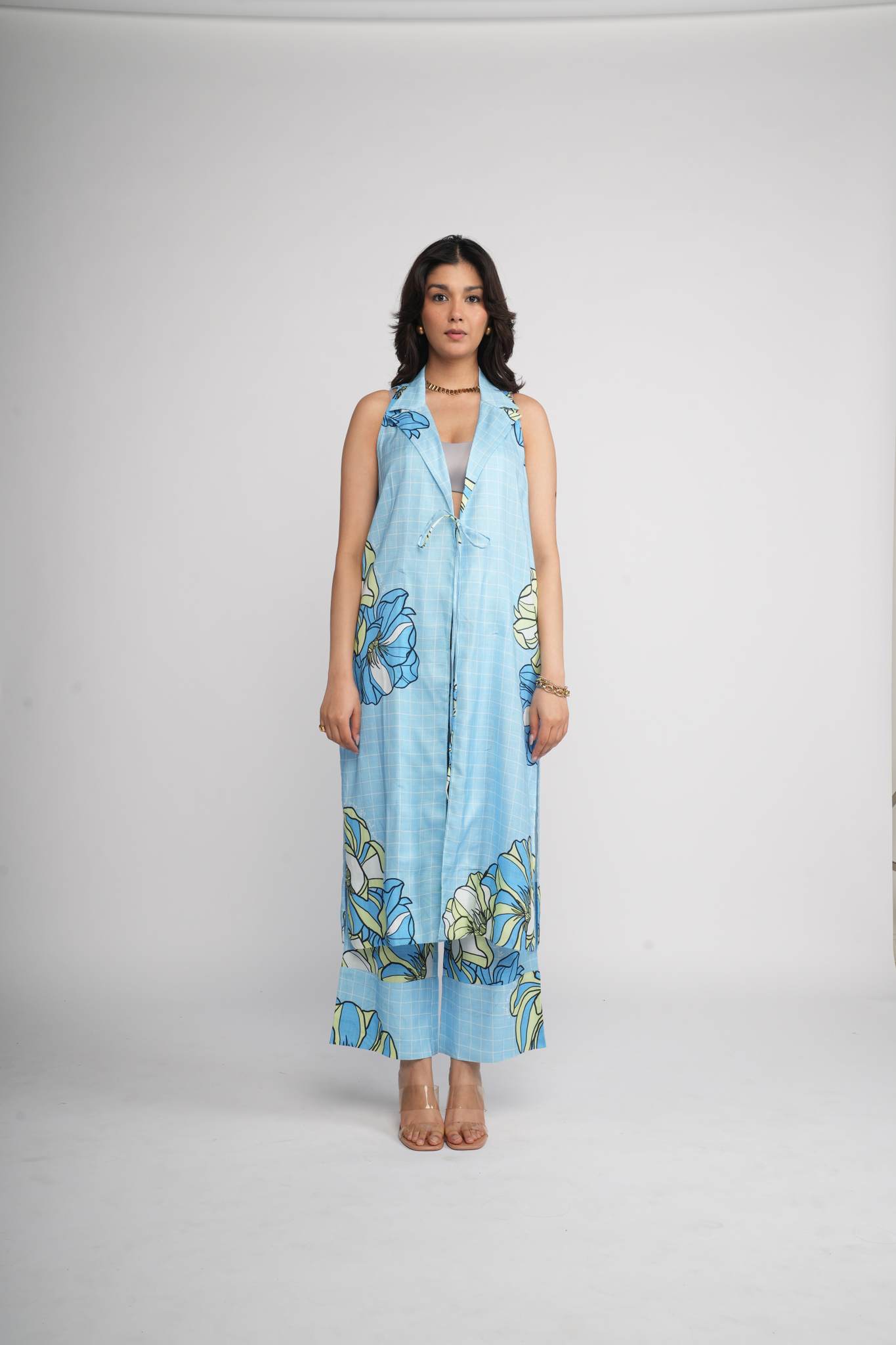 Hydrangea in cut jacket set