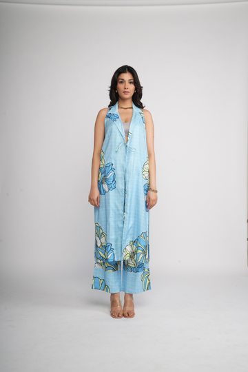 Hydrangea in cut jacket set